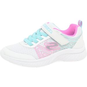 Skechers Girl's Microspec Plus Swirl Sweet Sneakers, White Synthetic/Multi Trim, 13.5 UK Child Skechers Girl's Microspec Plus Swirl Sweet Sneakers, White Synthetic/Multi Trim, 13.5 UK Child