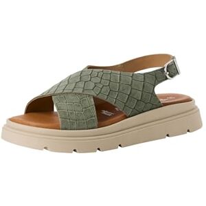Tamaris Women's Wedge Heel Sandals, Sage Structure, 4 UK Tamaris Women's Wedge Heel Sandals, Sage Structure, 4 UK
