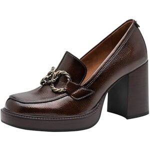 Tamaris Women's Vegan Slippers, Brown Patent, 3.5 UK Tamaris Women's Vegan Slippers, Brown Patent, 3.5 UK