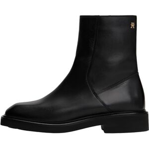Tommy Hilfiger Women’s Square Toe Ankle Boots, Black (Black), 7 Tommy Hilfiger Women’s Square Toe Ankle Boots, Black (Black), 7