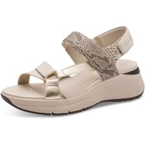 Tamaris Comfort Women's Wedge/Plat Sand Wedge Sandals, Ivory Comb, 42 EU Tamaris Comfort Women's Wedge/Plat Sand Wedge Sandals, Ivory Comb, 42 EU