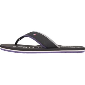 Tommy Hilfiger Men HILFIGER TUMBLE BEACH SANDAL FM0FM05710 Flip Flops, BLACK (Black), 43 Tommy Hilfiger Men HILFIGER TUMBLE BEACH SANDAL FM0FM05710 Flip Flops, BLACK (Black), 43