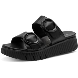 Tamaris Women's Comfort Wedge/Plat Mule Multiadjustable Platform, Black, 4 UK Tamaris Women's Comfort Wedge/Plat Mule Multiadjustable Platform, Black, 4 UK