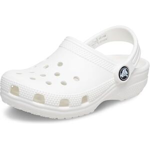 Crocs Unisex Kids Classic Clog K Clogs, White, 5J UK Crocs Unisex Kids Classic Clog K Clogs, White, 5J UK