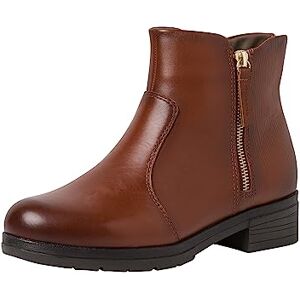 Tamaris Comfort Women’s Ankle Boots Flat Leather Low Shaft Comfort Fit , Cognac, 5 UK Tamaris Comfort Women’s Ankle Boots Flat Leather Low Shaft Comfort Fit , Cognac, 5 UK