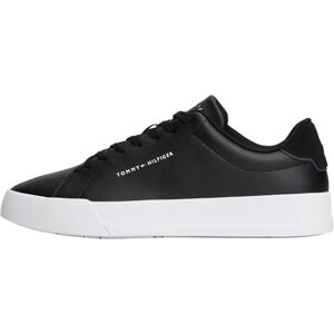 Tommy Hilfiger Men's TH Court CORE FM0FM05904BDS007 Low Top, Black, 46 Tommy Hilfiger Men's TH Court CORE FM0FM05904BDS007 Low Top, Black, 46