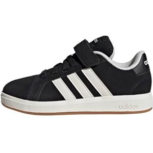 adidas Unisex Kids Grand Court 00S Children Shoes, Core Black/Off White/Gum, 13 UK Child adidas Unisex Kids Grand Court 00S Children Shoes, Core Black/Off White/Gum, 13 UK Child