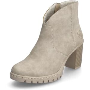 Rieker Women Ankle Boots Y2553, Ladies Bootees,Low Boots,Boot,Half Boot,Transition Shoe,Winter Shoe,Lined,Beige (Beige / 60),36 EU / 3.5 UK Rieker Women Ankle Boots Y2553, Ladies Bootees,Low Boots,Boot,Half Boot,Transition Shoe,Winter Shoe,Lined,Beige (Beige / 60),36 EU / 3.5 UK