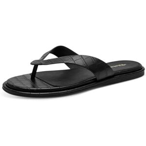Tamaris Women's toe-post mule flat black 4 UK Tamaris Women's toe-post mule flat black 4 UK