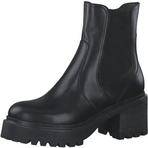 Tamaris Ankle Boots 1-26486-41 Normal, Black (Black Leather), 6 UK Tamaris Ankle Boots 1-26486-41 Normal, Black (Black Leather), 6 UK
