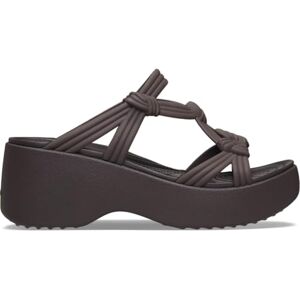 Crocs Women, Brooklyn Knot Sky Sandal, Espresso, 9 UK Women Crocs Women, Brooklyn Knot Sky Sandal, Espresso, 9 UK Women