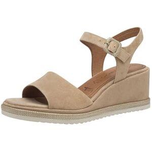 Tamaris Women's Damen 1-28354-44 Wedge Sandal, tan, 5 UK Tamaris Women's Damen 1-28354-44 Wedge Sandal, tan, 5 UK