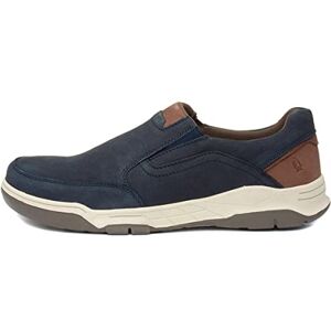 Hush Puppies Mens Fletcher Sneaker, Navy Tan, 6 UK Hush Puppies Mens Fletcher Sneaker, Navy Tan, 6 UK