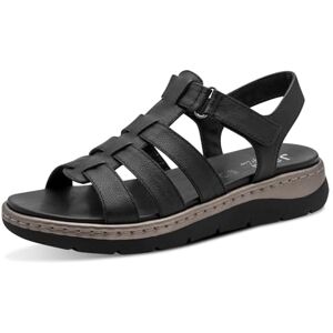 Jana Women's Softline Leather Wedge/Plat Sand 8-28710-46 Flat Sandals, Black, 42 EU Jana Women's Softline Leather Wedge/Plat Sand 8-28710-46 Flat Sandals, Black, 42 EU