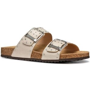 Geox Womens Brionia R I Flat Sandal, Papyrus, 2.5 UK Geox Womens Brionia R I Flat Sandal, Papyrus, 2.5 UK