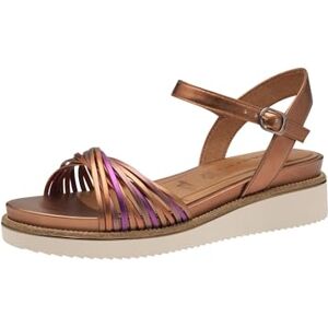 Tamaris Women's Damen 1-28218-44 Wedge Sandal, Copper Comb, 4 UK Tamaris Women's Damen 1-28218-44 Wedge Sandal, Copper Comb, 4 UK