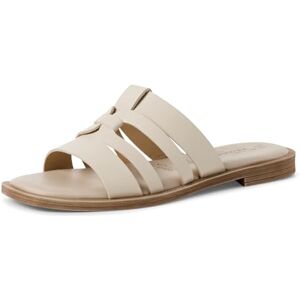 Tamaris Women's Block Heel Mules, ivory, 7.5 UK Tamaris Women's Block Heel Mules, ivory, 7.5 UK