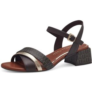 MARCO TOZZI Women's 2-28324-42 Heeled Sandal, MOCCA COMB, 6.5 MARCO TOZZI Women's 2-28324-42 Heeled Sandal, MOCCA COMB, 6.5