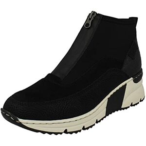 Rieker Greece Womens Ankle Boots 6 UK Black Combi Rieker Greece Womens Ankle Boots 6 UK Black Combi