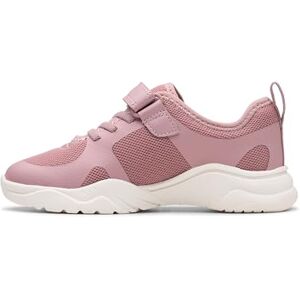 Clarks Girls Feather Ath K. Sneaker, Dusty Pink, 9.5 UK Clarks Girls Feather Ath K. Sneaker, Dusty Pink, 9.5 UK