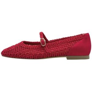Tamaris Ballerina Women's Elegant, red, 7.5 UK Tamaris Ballerina Women's Elegant, red, 7.5 UK