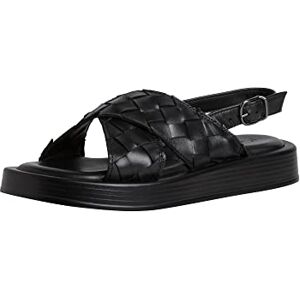Tamaris Damen 1-1-28282-38, Wedge Sandal, Black, Tamaris Damen 1-1-28282-38, Wedge Sandal, Black,