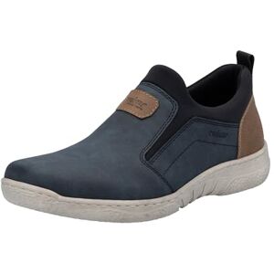 Rieker Men's 03555 Slippers, Blue, 9.5 UK Rieker Men's 03555 Slippers, Blue, 9.5 UK