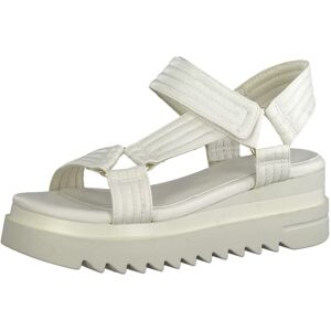 MARCO TOZZI Women's 2-2-28763-20 Wedge Sandals, cream, 8.5 UK MARCO TOZZI Women's 2-2-28763-20 Wedge Sandals, cream, 8.5 UK