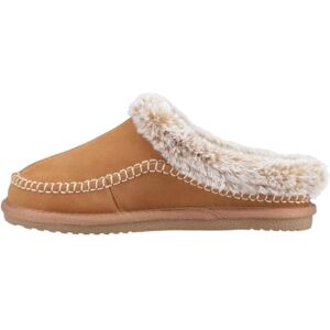 Hush Puppies Female Anika Slipper, Tan, 4 Hush Puppies Female Anika Slipper, Tan, 4