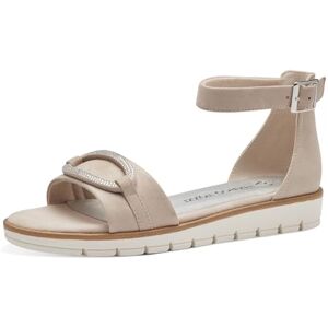 MARCO TOZZI Women's 2-28603-42 Wedge Sandal, Dune, 5.5 MARCO TOZZI Women's 2-28603-42 Wedge Sandal, Dune, 5.5