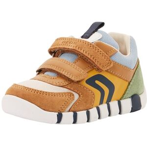 Geox Baby Boys' B IUPIDOO Boy D Trainers, Caramel/Ochre, 18 EU Geox Baby Boys' B IUPIDOO Boy D Trainers, Caramel/Ochre, 18 EU