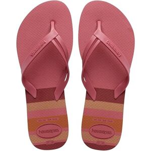 Havaianas Elegance Print Women FlipFlop Pau Brasil 3.5/4 UK Havaianas Elegance Print Women FlipFlop Pau Brasil 3.5/4 UK