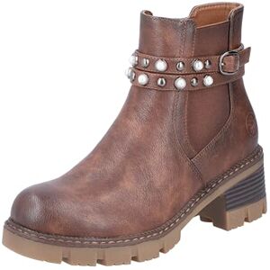 Rieker Women's 92064 Ankle Boot (Brown, UK Footwear Size System, Adult, Women, Numeric, Medium, 4) Rieker Women's 92064 Ankle Boot (Brown, UK Footwear Size System, Adult, Women, Numeric, Medium, 4)