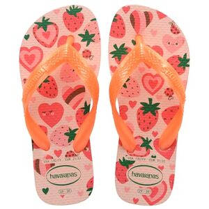 Havaianas Kids Flores Girls FlipFlop Pink/Confeti 3.5/4 UK Havaianas Kids Flores Girls FlipFlop Pink/Confeti 3.5/4 UK