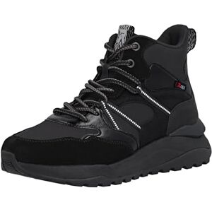 Rieker Women's W2570 High Trainers, Black, 42 EU, black, 8 UK Rieker Women's W2570 High Trainers, Black, 42 EU, black, 8 UK