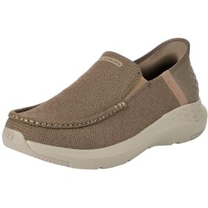 Skechers Men's Parson Ralven Slip-in Trainers, Taupe Mesh, 10.5 UK Skechers Men's Parson Ralven Slip-in Trainers, Taupe Mesh, 10.5 UK