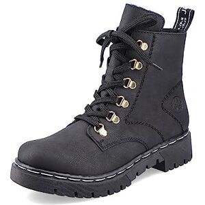 Rieker Women Ankle Boots Y2422, Ladies Lace-up Ankle Boot,Boot,Half-Boot,lace-up Bootie,Transition Shoe,Black (Schwarz / 00),37 EU / 4 UK Rieker Women Ankle Boots Y2422, Ladies Lace-up Ankle Boot,Boot,Half-Boot,lace-up Bootie,Transition Shoe,Black (Schwarz / 00),37 EU / 4 UK