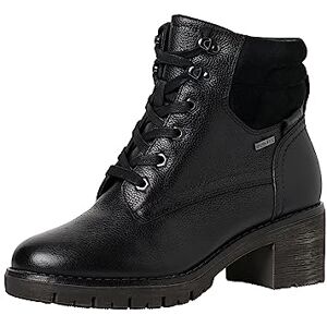 Tamaris Comfort Women’s Ankle Boots with Heel Leather with Laces and Zip Comfort Fit , Black, 6 UK Tamaris Comfort Women’s Ankle Boots with Heel Leather with Laces and Zip Comfort Fit , Black, 6 UK