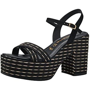 Tamaris 1-1-28034-30 Women's Trainers Wedge Sandal, Black/Beige, 5 UK Tamaris 1-1-28034-30 Women's Trainers Wedge Sandal, Black/Beige, 5 UK