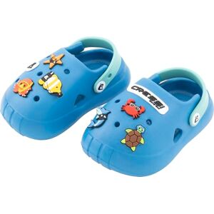 Cressi since 1946 Jelly Kid Clogs Children's Sandals Sabot Slippers Non Slip and Breathable, Beach Sea Walks Nursery and Home, Snap Fastening Blue/Azure 29/30 EU_11/12 UK Child Cressi since 1946 Jelly Kid Clogs Children's Sandals Sabot Slippers Non Slip and Breathable, Beach Sea Walks Nursery and Home, Snap Fastening Blue/Azure 29/30 EU_11/12 UK Child