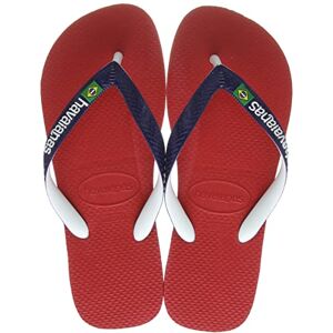 Havaianas Brasil Mix (Mini Me) Unisex Kids FlipFlop Ruby Red 9/9.5 UK Child Havaianas Brasil Mix (Mini Me) Unisex Kids FlipFlop Ruby Red 9/9.5 UK Child