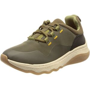 Clarks Women's Jaunt Lace Sneaker, Dark Olive Combi, 7 UK Clarks Women's Jaunt Lace Sneaker, Dark Olive Combi, 7 UK