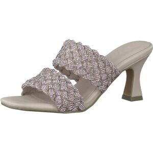 MARCO TOZZI Women's Mules, Trapezoidal Heel, Soft Feel Me Footbed, Ideal for Business and Leisure, Powder Pink, 6 UK MARCO TOZZI Women's Mules, Trapezoidal Heel, Soft Feel Me Footbed, Ideal for Business and Leisure, Powder Pink, 6 UK