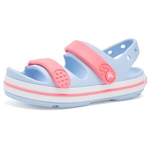Crocs Unisex Kids,Crocband Cruiser Sandal T, Blue Frost/Guava, 4 UK Child Crocs Unisex Kids,Crocband Cruiser Sandal T, Blue Frost/Guava, 4 UK Child