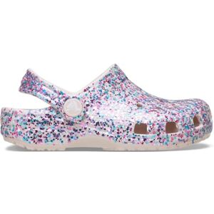 Crocs , Unisex Kids, Classic Dazzle Glitter Clog T, Cocoa Cream, 5 UK Child Crocs , Unisex Kids, Classic Dazzle Glitter Clog T, Cocoa Cream, 5 UK Child