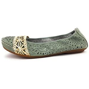 Rieker Ballerina White, Green 52, 7.5 UK Rieker Ballerina White, Green 52, 7.5 UK