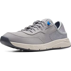 Clarks Davis Low Sneaker, Grey Combi, 8 Medium Clarks Davis Low Sneaker, Grey Combi, 8 Medium