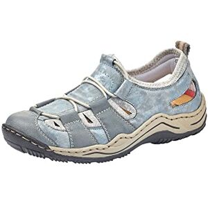 Rieker L0561-12, Women’s Low-Top Sneakers, Blue (Adria/Heaven/Silverflower 12), UK (37 EU) Rieker L0561-12, Women’s Low-Top Sneakers, Blue (Adria/Heaven/Silverflower 12), UK (37 EU)