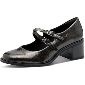Tamaris Women's Pump with Strap 1-22459-45 Pumps, Pewter, 37 EU, Grey (Pewter), 5 UK Tamaris Women's Pump with Strap 1-22459-45 Pumps, Pewter, 37 EU, Grey (Pewter), 5 UK