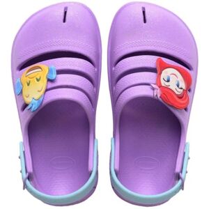 Havaianas Kids Clog Princesas Prisma Purple 9/9.5C Havaianas Kids Clog Princesas Prisma Purple 9/9.5C